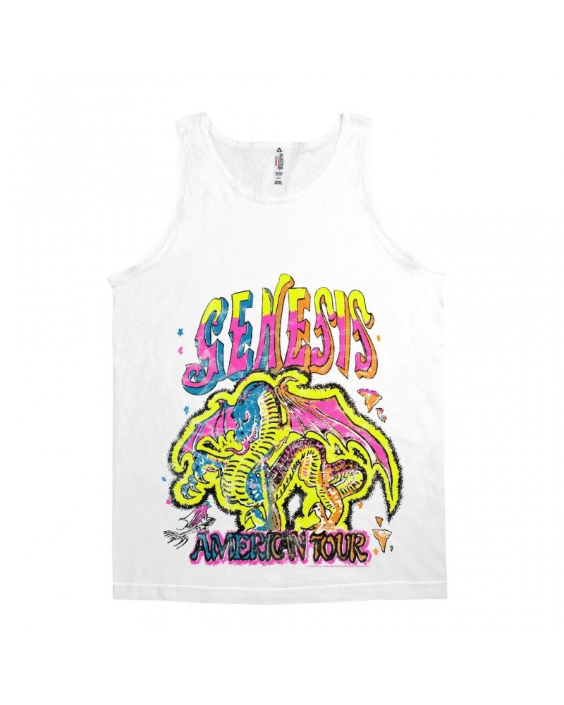 Genesis Unisex Tank Top | Retro American Tour Dragon Shirt $9.23 Shirts