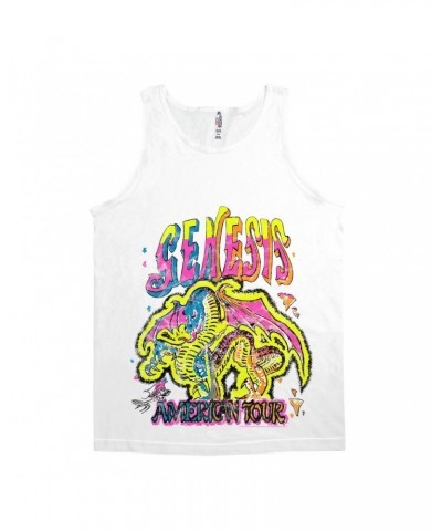 Genesis Unisex Tank Top | Retro American Tour Dragon Shirt $9.23 Shirts