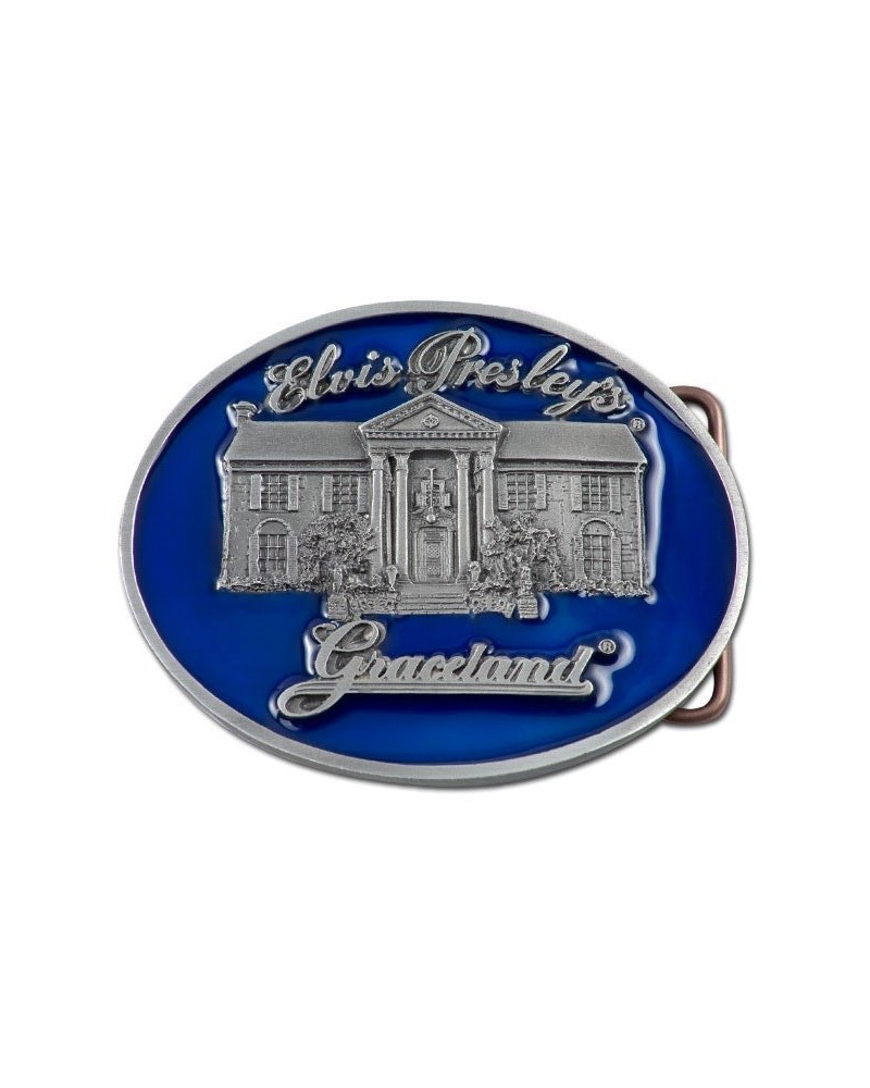 Elvis Presley Blue Graceland Belt Buckle $4.20 Accessories