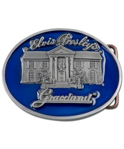 Elvis Presley Blue Graceland Belt Buckle $4.20 Accessories