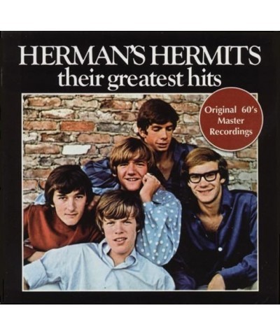 Herman's Hermits THEIR GREATEST HITS CD $5.13 CD