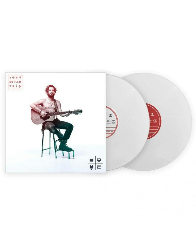 John Butler HOME - Limited Edition White Colored Vinyl Record $8.69 Vinyl