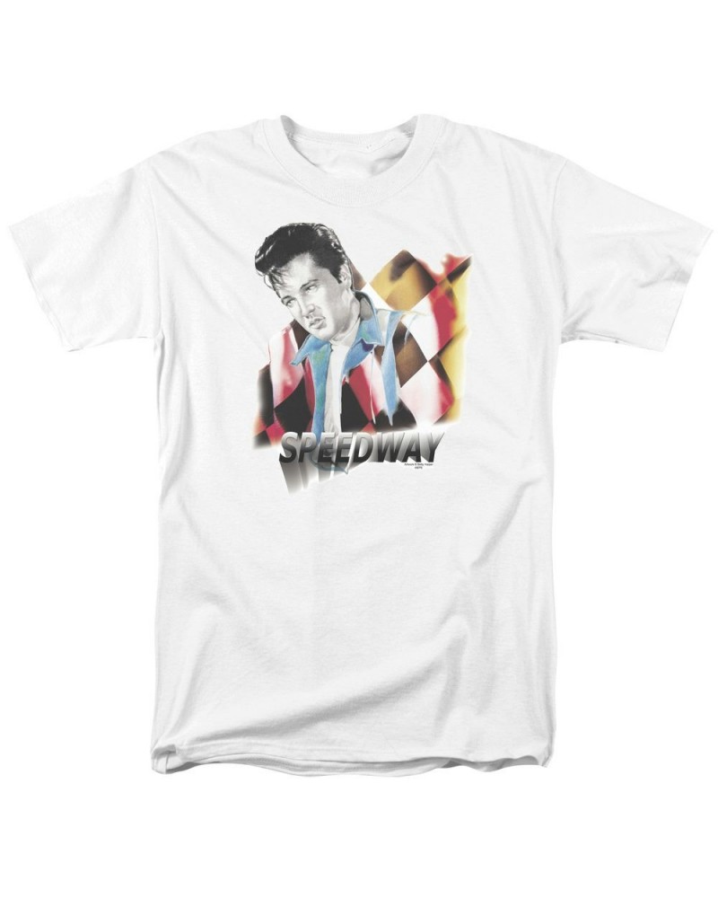 Elvis Presley Shirt | SPEEDWAY T Shirt $6.48 Shirts