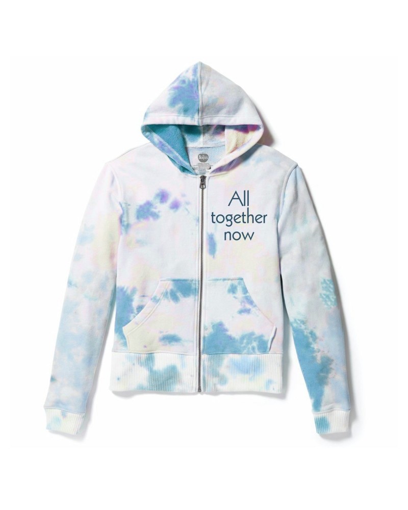 The Beatles All Together Now TieDye Zip Hoodie $32.00 Sweatshirts