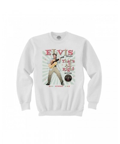 Elvis Presley "That's All Right" Sun Records Sweatshirt $19.00 Sweatshirts