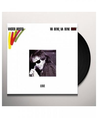 Vasco Rossi VA BENE VA BENE COSI: LIVE Vinyl Record $14.96 Vinyl