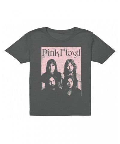 Pink Floyd Kids T-Shirt | Pink Meddle Portrait Distressed Kids T-Shirt $9.73 Kids