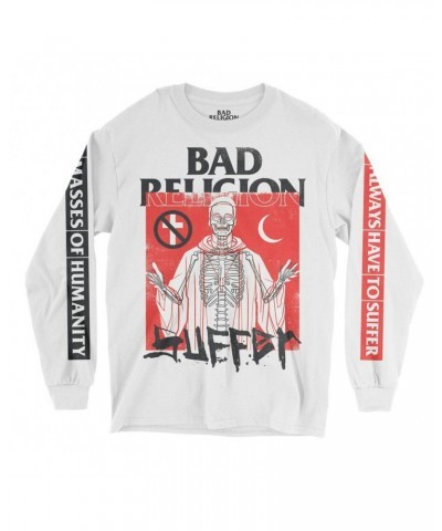 Bad Religion Suffer Long Sleeve Tee (White) $10.08 Shirts