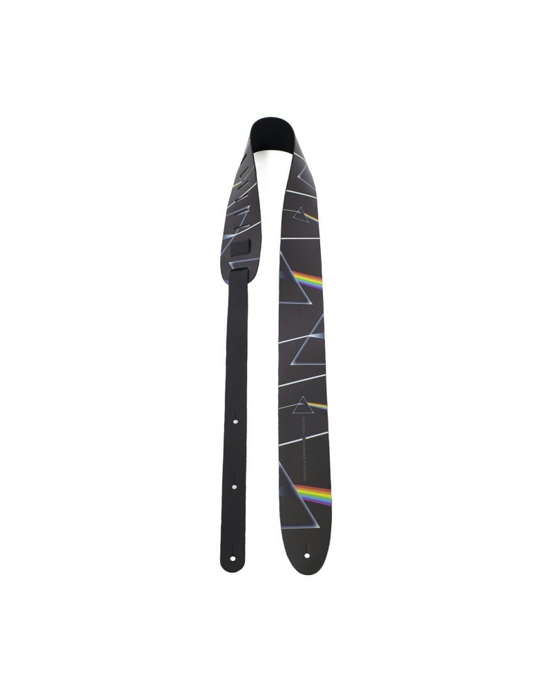 Pink Floyd DSOTM Prisms Printed Leather Guitar Strap $16.40 Instruments