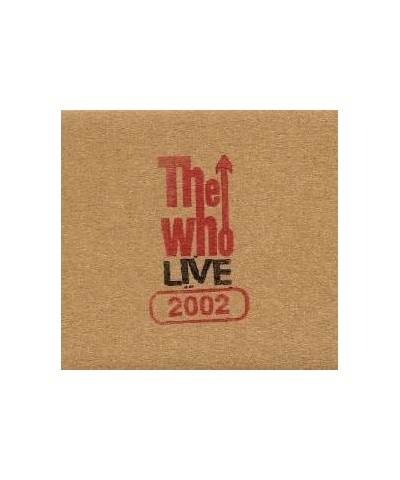 The Who ENCORE SERIES 02 - LIVE: TORONTO ON CA 9/28/02 CD $6.04 CD