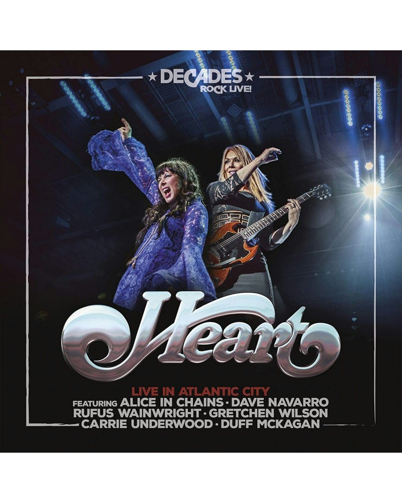 Heart LIVE IN ATLANTIC CITY Blu-ray $5.28 Videos