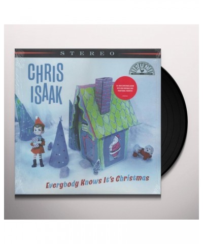 Chris Isaak Everybody Knows It's Christmas Vinyl Record $10.53 Vinyl