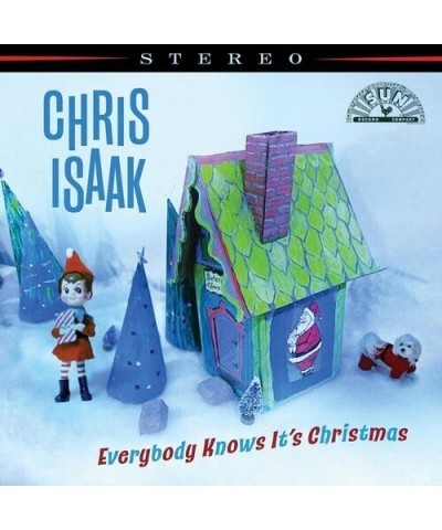 Chris Isaak Everybody Knows It's Christmas Vinyl Record $10.53 Vinyl