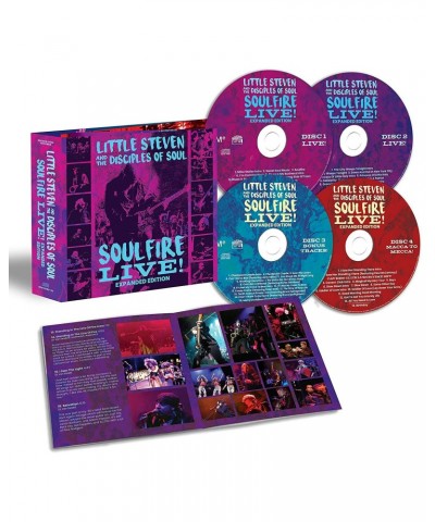 Little Steven & The Disciples Of Soul SOULFIRE LIVE! (EXPANDED EDITION/4CD) CD $14.63 CD