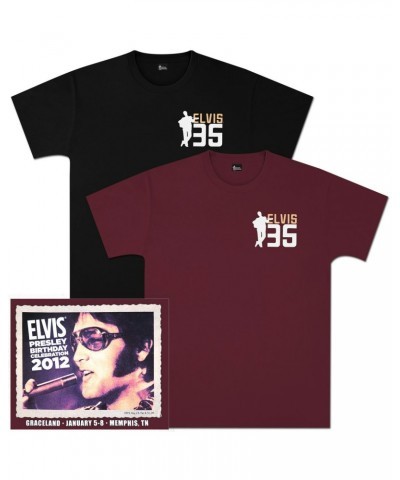 Elvis Presley 2012 Birthday Celebration T-Shirt $2.19 Shirts