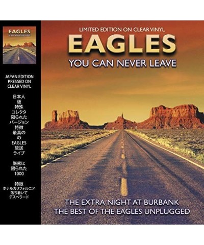 Eagles You can never leave:live at burbank Vinyl Record $15.96 Vinyl