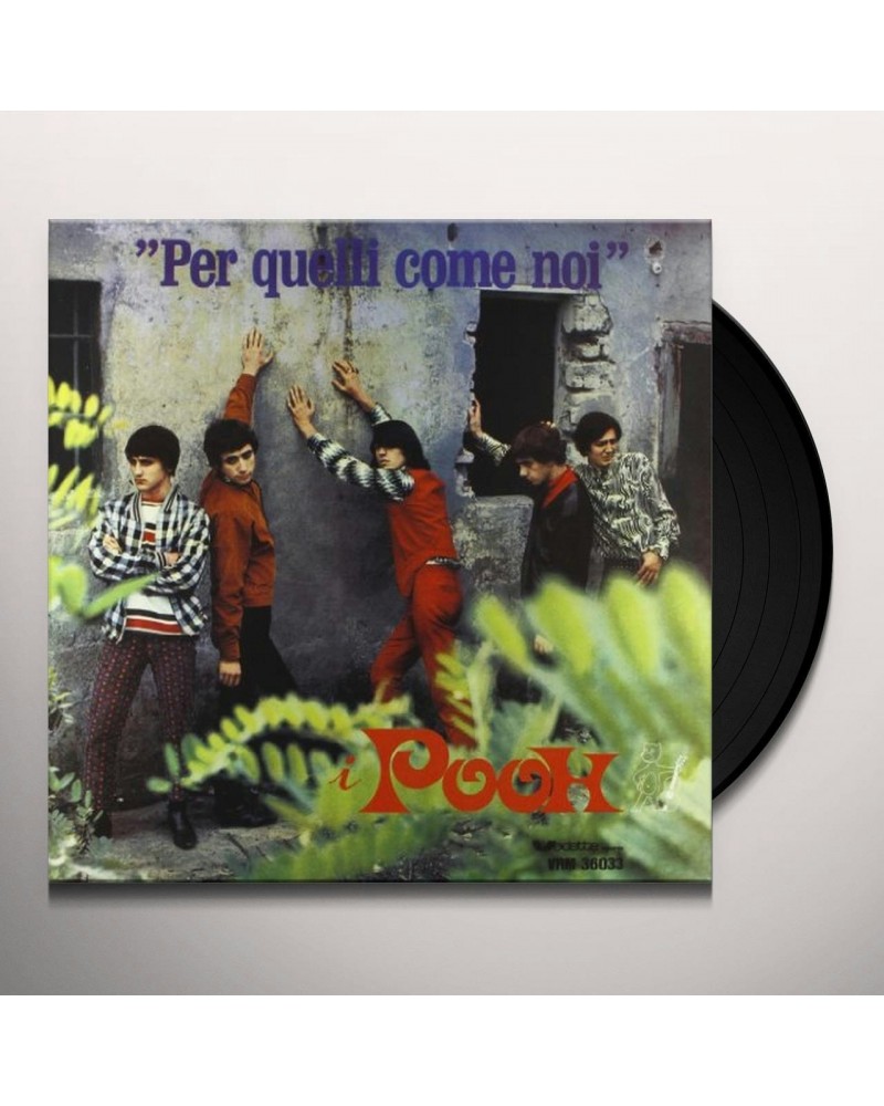 I Pooh Per Quelli Come Noi Vinyl Record $22.20 Vinyl