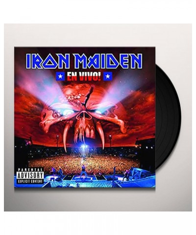 Iron Maiden En Vivo! Vinyl Record $14.94 Vinyl