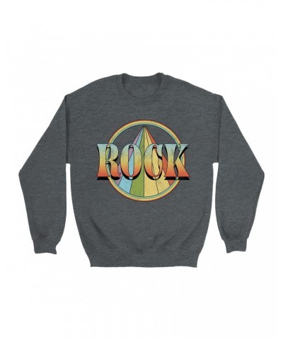 Music Life - Rock Music Life Sweatshirt | Retro Rock Distressed Music Life Sweatshirt $10.24 Sweatshirts