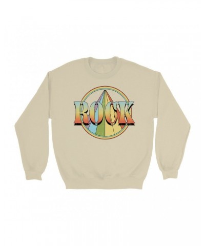 Music Life - Rock Music Life Sweatshirt | Retro Rock Distressed Music Life Sweatshirt $10.24 Sweatshirts