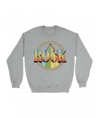 Music Life - Rock Music Life Sweatshirt | Retro Rock Distressed Music Life Sweatshirt $10.24 Sweatshirts