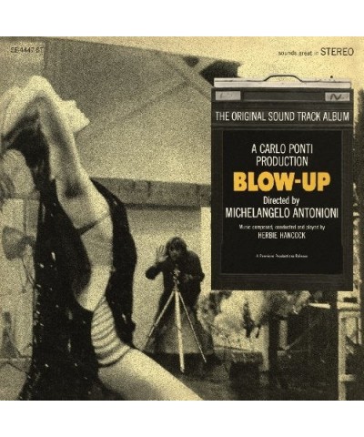 BLOW-UP Original Soundtrack Vinyl Record $13.50 Vinyl